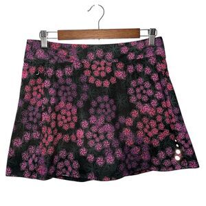 L.L.Bean Women's Everyday Performance Skort Size Small Floral Print Athletic